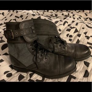 Frye military style boots size 10